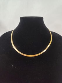 14K gold necklace