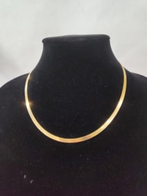 14K gold necklace