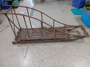 Iditarod dog training sled