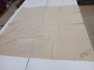 Wool military blanket signed Witschey J.E. 571-43-10