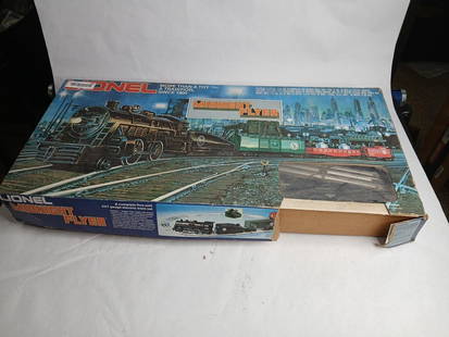 Lionel Midnight flyer train set in original box: .