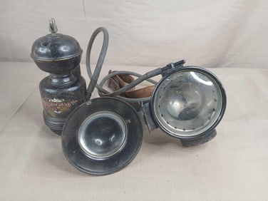 Early 1900th brilliant searchlight carbine