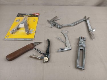 Leatherman multi tool ,multi tools and knife sharpener