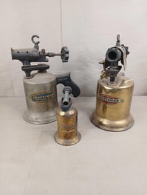 3 Craftsman blow torches