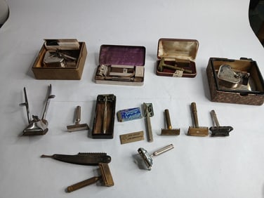 antique razor and kriss kross stroppers