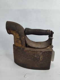1800th coal burning cast iron chimney sad iron