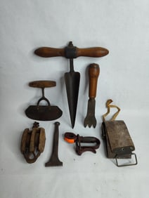 Antique tool lot