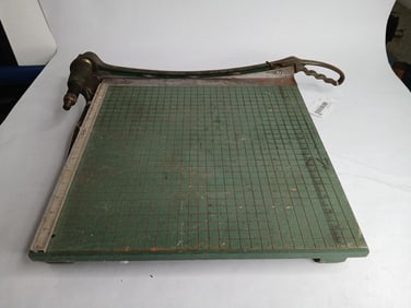 Mid century Premier heavy duty guillotine paper cutter