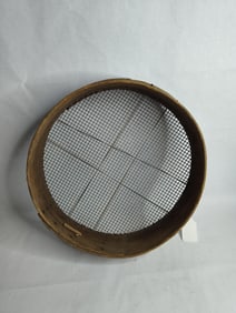 Primitive wood sifter/sieve