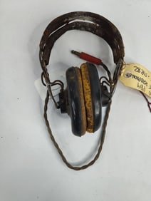 U.S navy PBY pilot headset