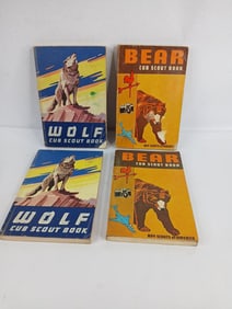 Wolf and Bear cub scout handbooks