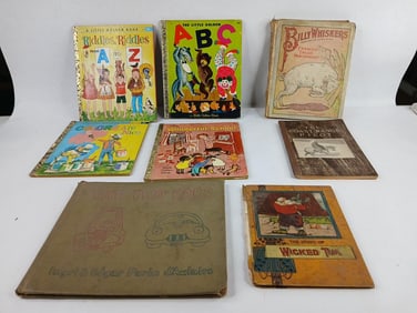 Little golden books and early children's books