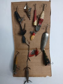Old fishing lures