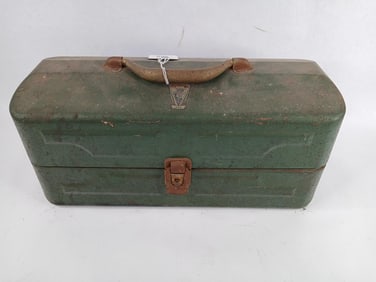 My buddy 352 3 tier metal fishing tackle box