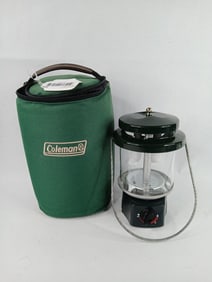 Coleman propane 2 burner lantern in nylon bag