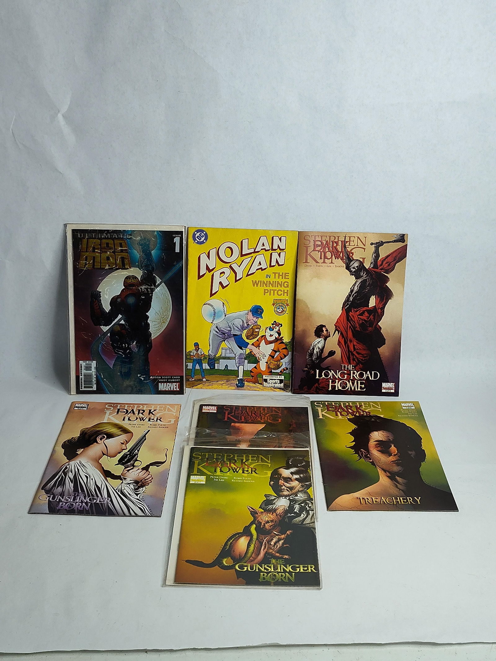 7 Marvel and Dc comic books (1 of 4)