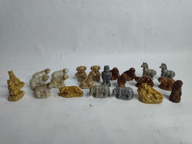 23 Wade Whimsies porcelain figures