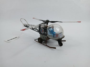 1950th Tin PD patrol friction helicopter