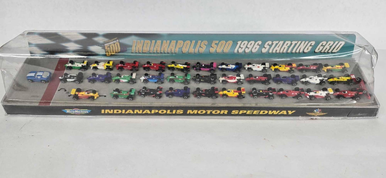 1996 INDY 500 starting grid micro machines: 34 cars