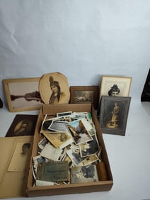 Large lot of black and white photos