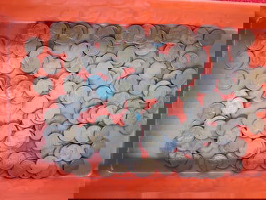 200 unsorted wheat pennies