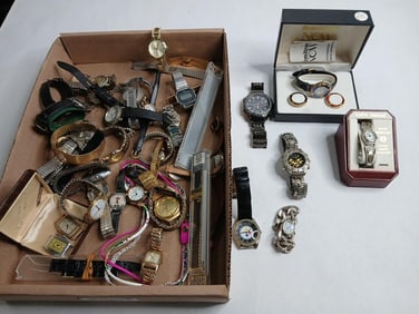 Lot of wrist watches