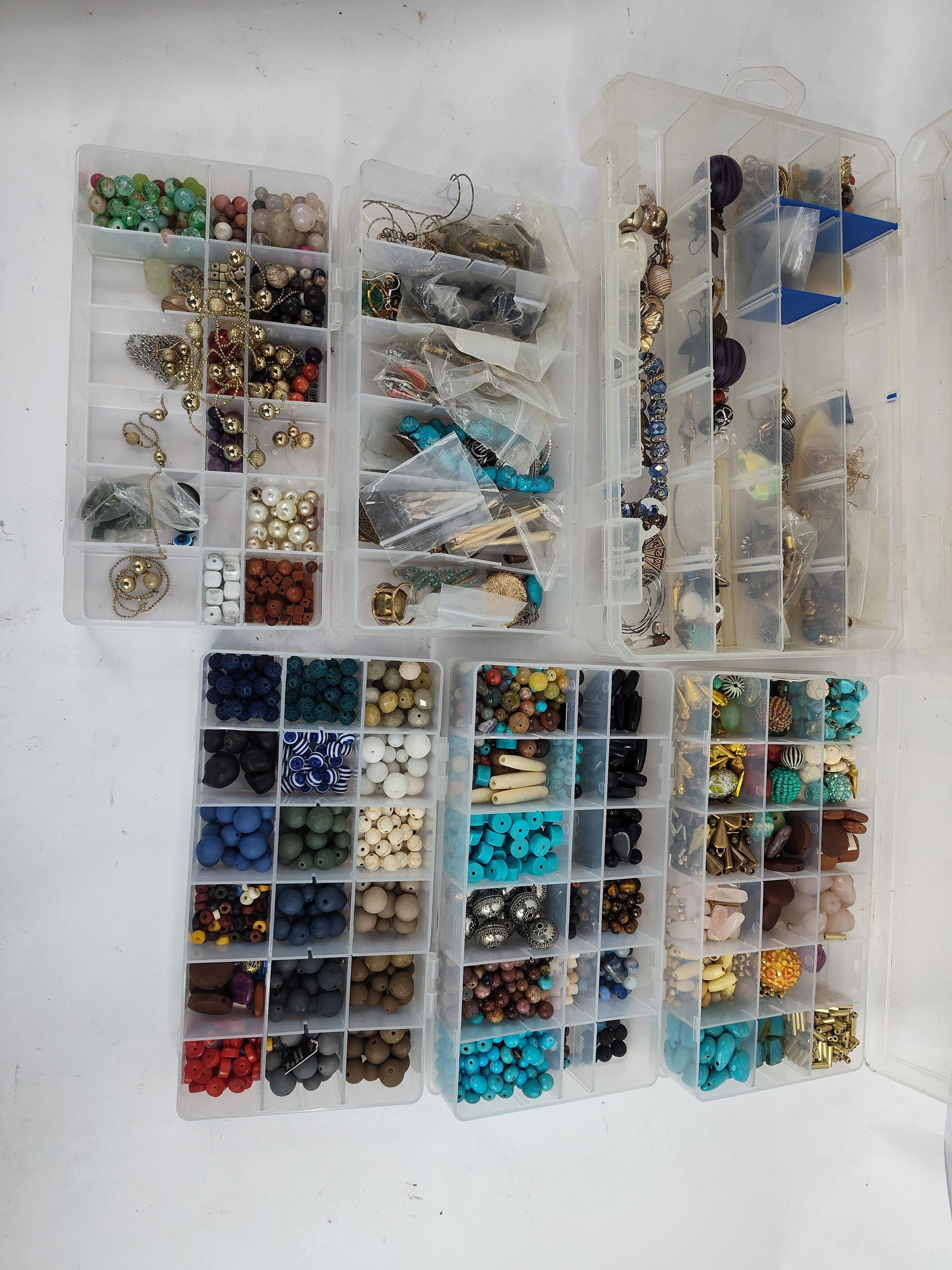 Lots of jewelry beads: .