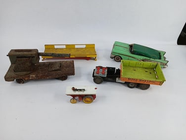 Vintage tin toys