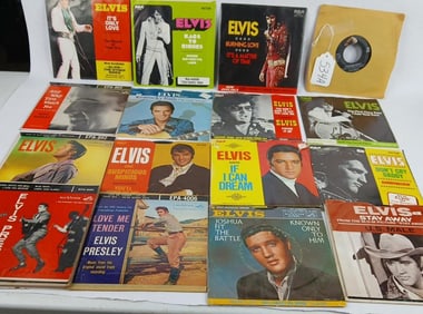 20 Elvis Presley 45 records