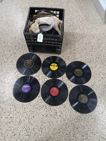 lot of Victrola orchestra music records
