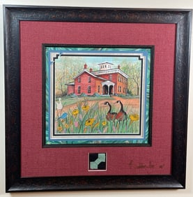 Flight to Freedom-The Croco House. GICLEE ON PAPER