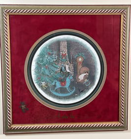 CHRISTMAS DREAMS.  LITHOGRAPH