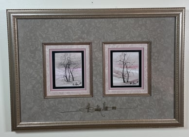 WINTER SUNRISE DOUBLE PRINT