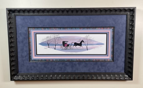 BLUE RIDGE. SIGNED GICLEE. 210/250