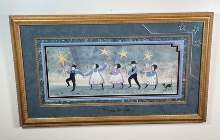 STARLIGHT PARADE. SIGNED LITHOGRAPH. 256/1,000