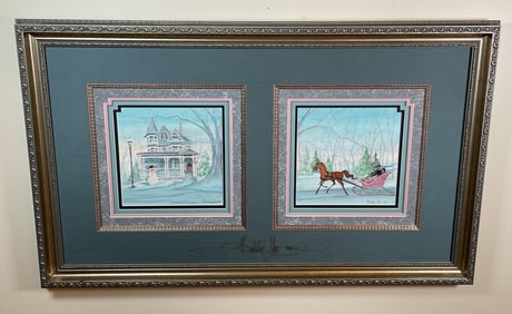ARTIST ORIGNALS. VICTORIAN SPLENDOR AND BRIGHTMANS SLEIGH RIDE