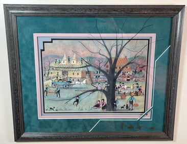 UNITED IN FAITH. SIGNED LITHOGRAPH.  #35813