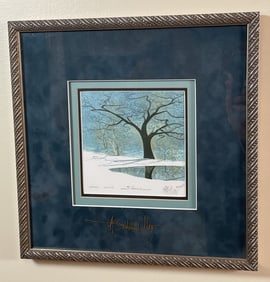 SILENCE. SIGNED LITHOGRAPH. 409/1000