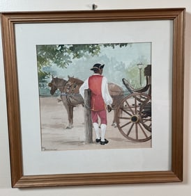 READY EARLY.  SIGNED PRINT BY BETTY BLAKEMORE