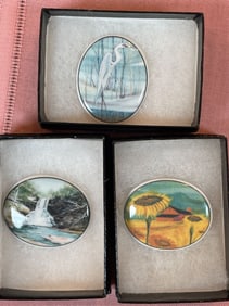 P. BUCKLEY MOSS SOCIETY PINS