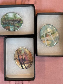 P. BUCKLEY MOSS SOCIETY PINS