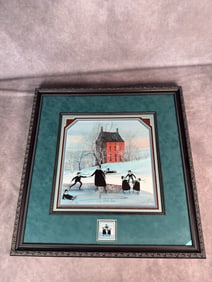 P BUCKLEY MOSS FUN WITH MOM. MEMBER LITHOGRAPH