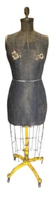 Antique Model 1951 Size 16 Caged Dress Form Mannequin
