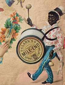 1880s Victorian Antique Trade Card Advertising and Colorful Die Cut Paper Scrapbook