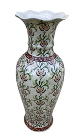 Large Chinese Porcelain Hall Vase