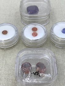 7 pc Large Carat Alexandrite, Tanzanite, Zandrite, Unmounted Jewelers Gemstone Collection