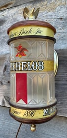 Mid Century Working Michelob Beer Bar Advertising Light
