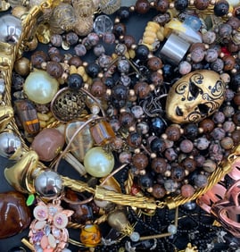 90 pc Vintage Costume Jewelry Collection