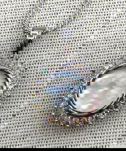 4 pc Kirks Folly Magical Seaview Moon and Stars Necklaces and Charm Bracelet Collection: All pieces marked Kirks Folly, 16" to 18" ciircumference for the Seaview pendant necklace, 16" to 19" for the crystal studded cresent moon necklace, 8" total length for both of the charm bracelets, wo