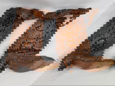 Snakeskin Boots and Heels